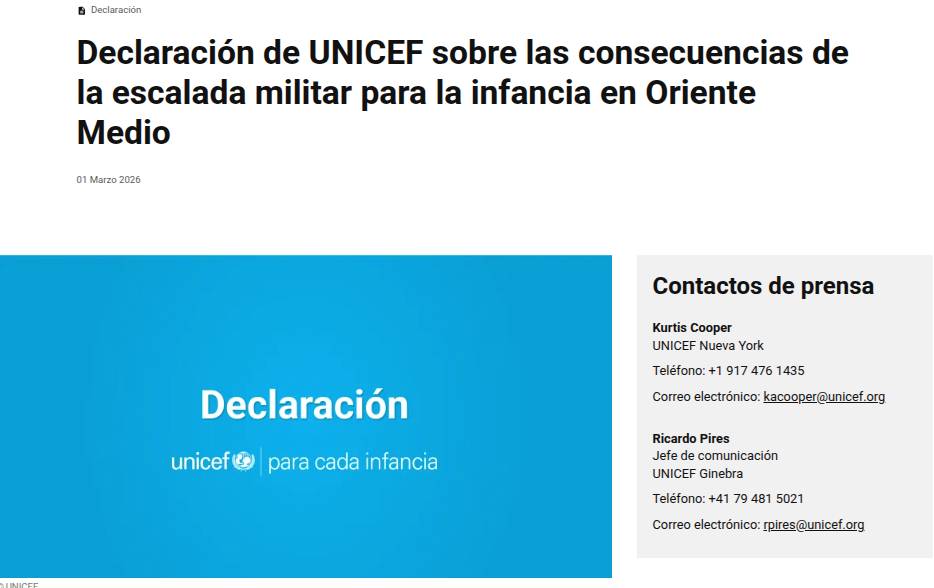 LA HIPOCRESÍA ARMADA: ESCUELAS BOMBARDEADAS Y DISCURSOS DE PAZ EN LA ONU